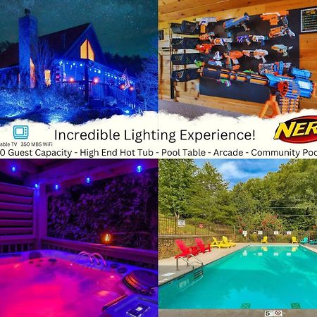 Ryes And Shine Bootlegger'S Cabin! Hot Tub* Pool* Arcade* Billiards *Ev * Pet Friendly Sevierville Ngoại thất bức ảnh