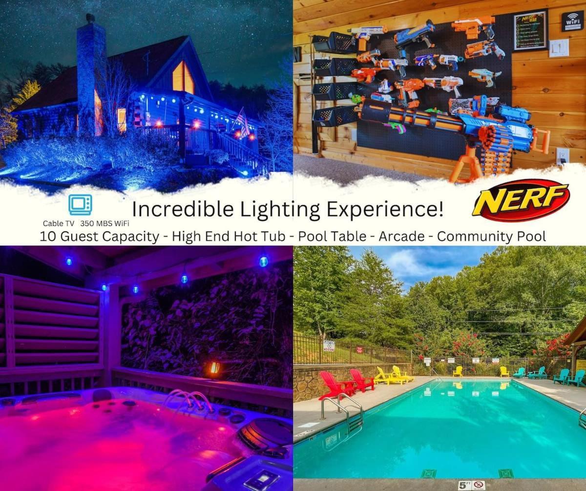 Ryes And Shine Bootlegger'S Cabin! Hot Tub* Pool* Arcade* Billiards *Ev * Pet Friendly Sevierville Ngoại thất bức ảnh